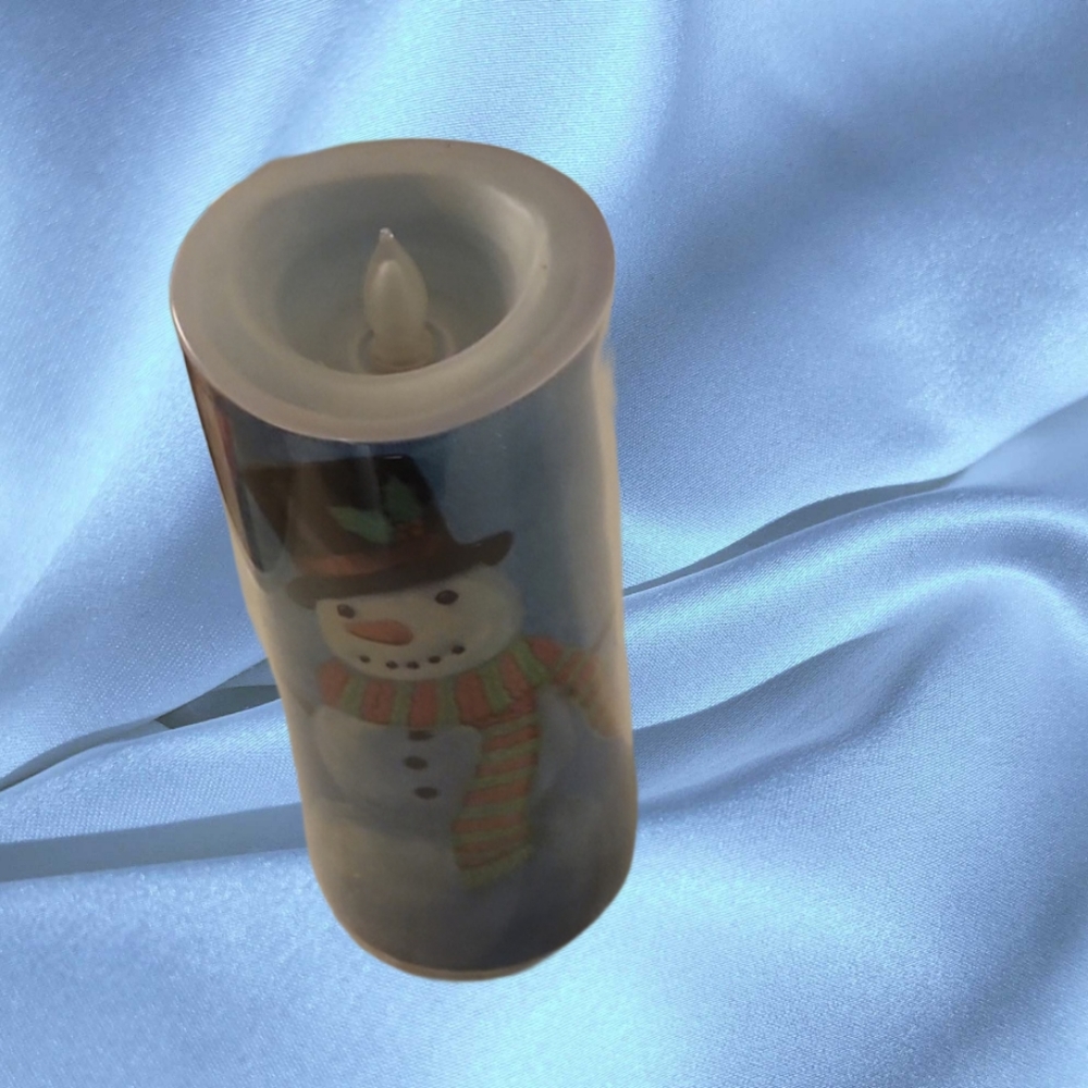 LED Christmas candle